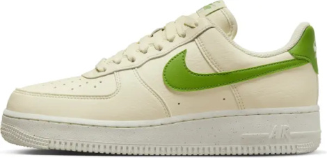 Кроссовки женские Nike AIR FORCE 1 '07 NEXT NATURE бежево-зеленые DV3808-102