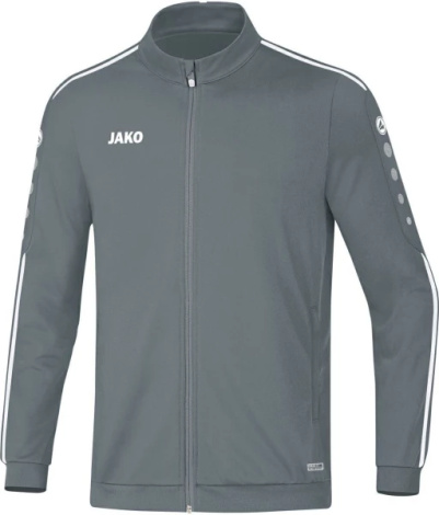 Олимпийка (мастерка) Jako STRIKER 2.0 серо-белая 9319-40