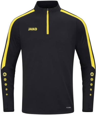 Реглан дитячий Jako ZIP TOP POWER чорно-жовтий 8623-803