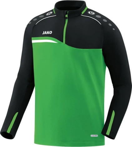 Реглан Jako ZIP-top COMPETITION 2.0 зелено-черный 8618-22