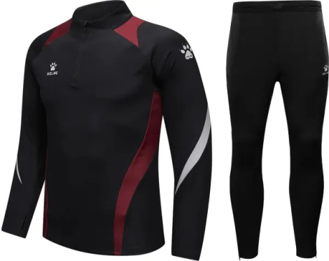 Спортивний костюм Kelme CORDOBA III чорно-бордово-сірий 8461TTT1044.9000_3871306.9036