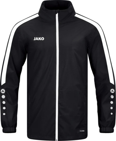 Дождевик (ветровка) детский Jako POWER черный 7423-800