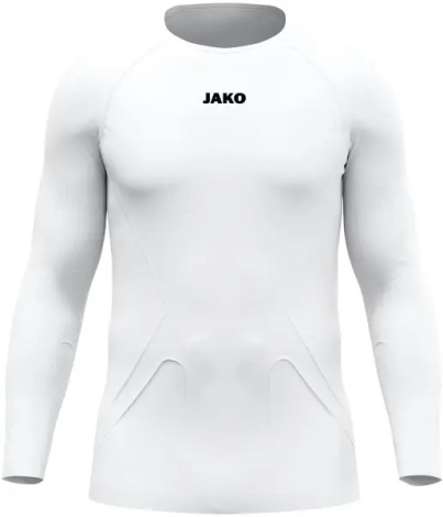 Термобілизна футболка з довгим рукавом Jako LIGHTWEIGHT біла 6459-000