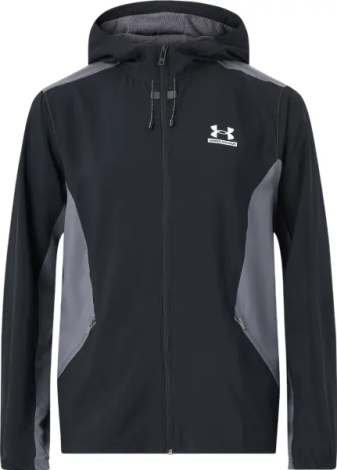 Ветровка Under Armour TECH SPORT WOVEN черно-серая 6011267-001