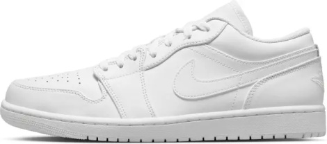 Кроссовки Nike AIR JORDAN 1 LOW белые 553558-136