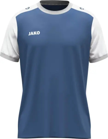 Футболка джерси детская Jako DYNAMIC S/S сине-бело-серая 4270-921