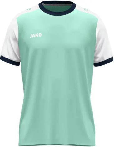 Футболка джерси детская Jako DYNAMIC S/S мятно-бело-темно-синяя 4270-250