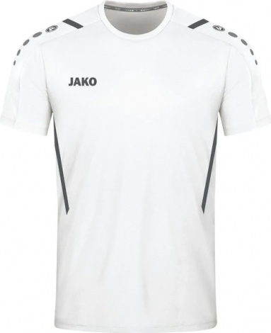 Футболка дитяча Jako CHALLENGE біло-сіра 4221-002
