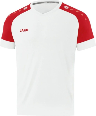 Футболка Jako CHAMP 2.0 біло-червона 4220-10