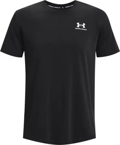 Футболка Under Armour LOGO EMBROIDERED HEAVYWEIGHT чорна 1373997-001