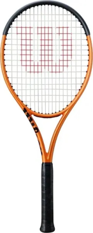 Ракетка для тенниса Wilson BURN V6 100S оранжево-черная WR199510