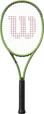 Ракетка для тенісу Wilson BLADE FEEL 100 зелено-чорна WR197510