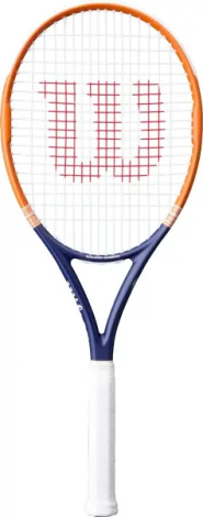 Ракетка для тенісу Wilson ROLAND-GARROS 2026 EQUIPE HP оранжево-темно-синьо-біла WR193010
