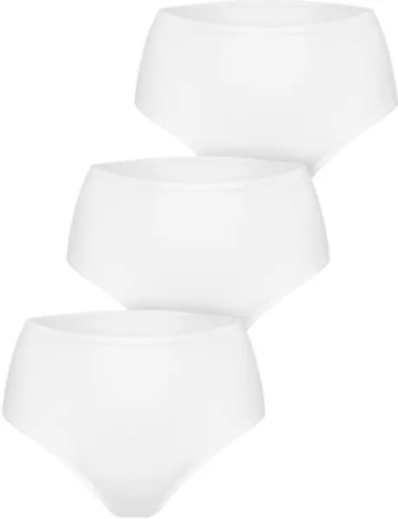 Труси (сліпи) жіночі Kappa SLIP MIDI 3P білі (3 штуки) K2131 Bianco