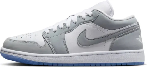 Кросівки жіночі Nike AIR JORDAN 1 LOW сіро-білі DC0774-105