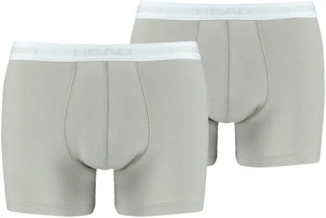 Труси (боксерки) Head BASIC BOXER 2P сірі (2 штуки) 841001001-400