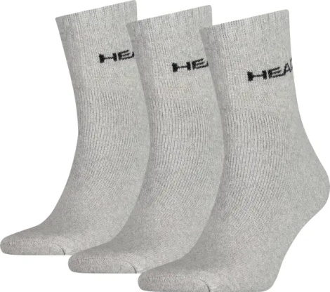 Шкарпетки Head SHORT CREW 3PPK UNISEX сірі (3 пари) 771026001-400