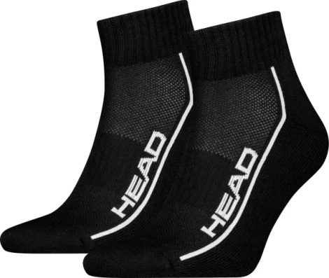 Шкарпетки Head ALL SPORTS PERFORMANCE QUARTER 2P чорні (2 пари) 701229022-001