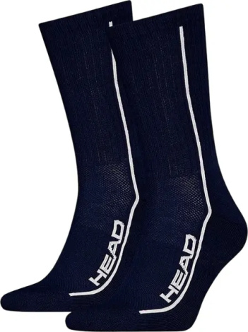 Носки Head ALL SPORTS PERFORMANCE CREW 2P темно-синие (2 пары) 701229020-003