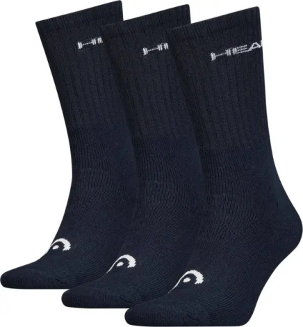Шкарпетки Head CREW 3P UNISEX темно-сині (3 пари) 701213456-321