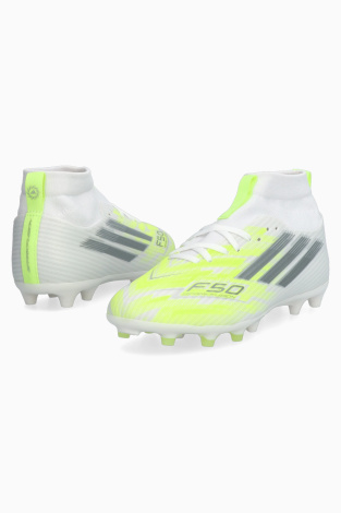 Бутси adidas F50 League Mid FG/AG Junior - Білий