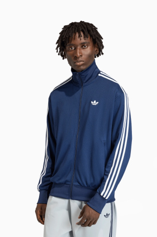 Кофта adidas Firebird Adicolor Mesh Track Top - темно-синій