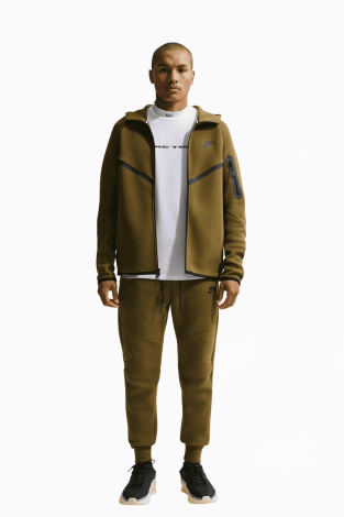 Кофта Nike Sportswear Tech Fleece Windrunner - зелений