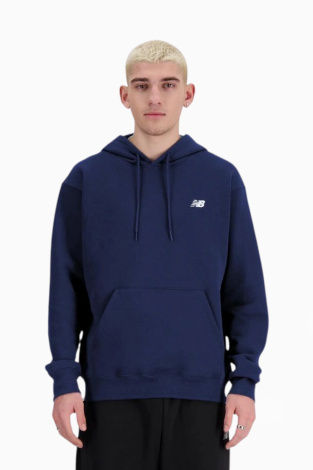 Кофта New Balance Small Logo - темно-синій