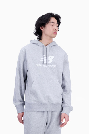 Кофта New Balance Essentials Stacked - Сірий