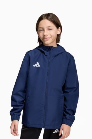 Куртка adidas Entrada 26 All Weather Junior - темно-синій