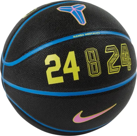 Баскетбольний м'яч Nike ALL COURT KOBE BRYANT ASG 2026 DEFLATED чорно-блакитно-жовто-рожевий Розмір 7 N.101.5091.058.07