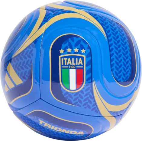 Футбольний м'яч Adidas TRIONDA ITALY HOME CLUB синьо-золотий