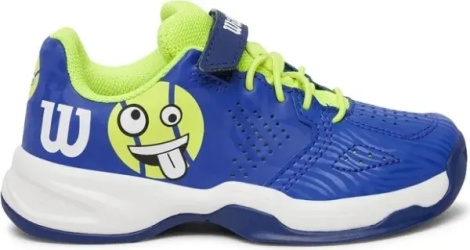 Кросівки тенісні дитячі Wilson KAOS EMO KIDS синьо-лимонні WRS331820