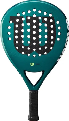 Ракетка для падл-тенниса Wilson BLADE V3 PADEL GRIP2 темно-зеленая WR167011U2