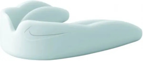 Капа одинарная Nike CUSTOM FIT STRAPLESS MOUTHGUARD светло-серая N.100.0921.095.OS