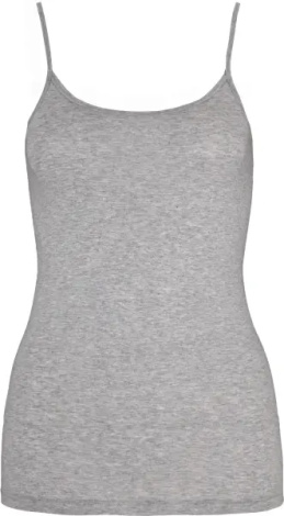 Майка женская Kappa CANOTTA SPALLA STRETTA серая K2301 GrigioUnito