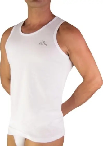 Майка Kappa CANOTTA SPALLA LARGA біла K1325 Bianco