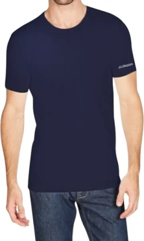 Футболка Kappa T-SHIRT MEZZA MANICA GIROCOLLO темно-синяя K1305 BluNavy