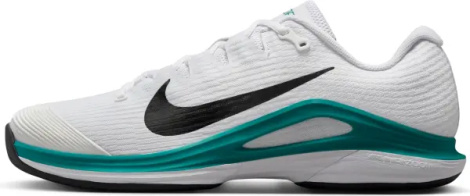 Кросівки тенісні Nike ZOOM VAPOR 12 HARD біло-зелено-чорні FV5552-104