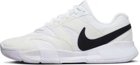 Кросівки тенісні жіночі Nike COURT LITE 4 біло-молочно-чорні FD6575-100