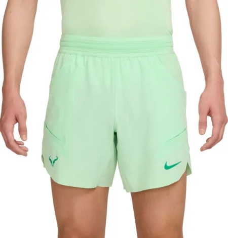 Шорты для тенниса Nike RAFA DRI-FIT ADV 7IN светло-зеленые DV2881-376