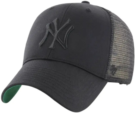 Кепка 47 Brand NEW YORK YANKEES BRANSON MESH чорно-зелена B-BRANS17CTP-BKB