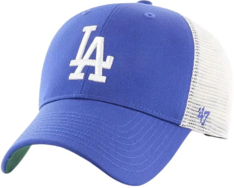 Кепка 47 Brand LOS ANGELES DODGERS BRANSON MESH сине-бело-зеленая B-BRANS12CTP-RYA