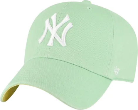 Кепка 47 Brand NEW YORK YANKEES BALLPARK м'ятно-жовта B-BLPRK17GWS-HK