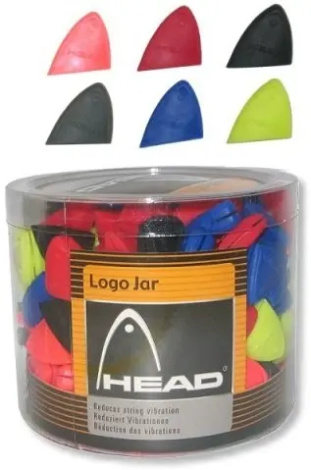 Віброгасники для ракеток Head LOGO JAR різнокольорові (поштучно) 288-055