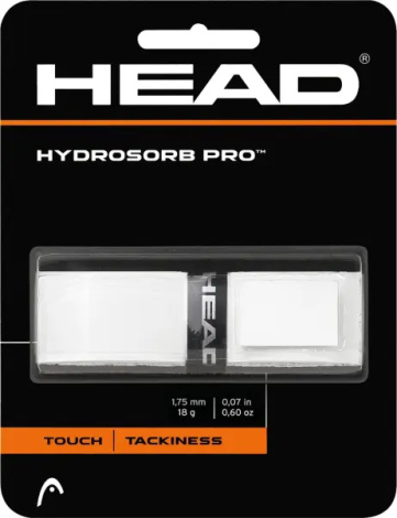 Обмотка для ракеток Head HYDROSORB PRO белая 285303 wh