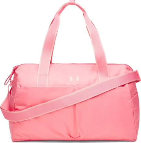 Сумка спортивна жіноча Under Armour STUDIO LITE DUFFLE 26L рожева 1388915-600
