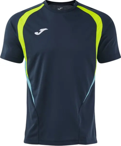Футболка Joma CHAMPIONSHIP 20 темно-синьо-лаймово-бірюзова 105164.321