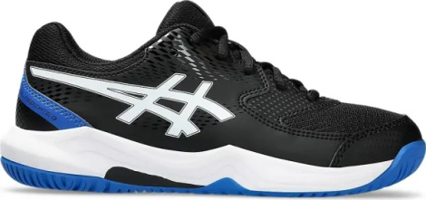 Кросівки тенісні дитячі Asics GEL-DEDICATE 8 чорно-синьо-білі 1044A077-002