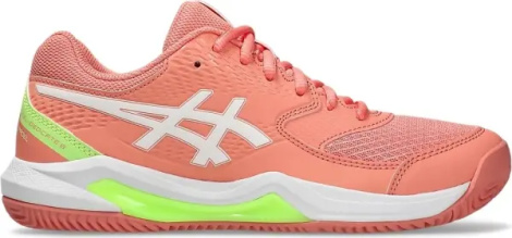 Кросівки тенісні жіночі Asics GEL-DEDICATE 8 PADEL оранжево-біло-салатові 1042A241-700